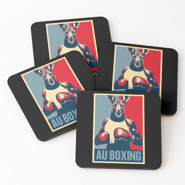 Item preview, Australian Boxing Kangaroo HOPE designed and sold by TrueArtsStore.