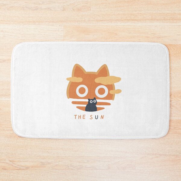 Item preview, The Sun - Adorable Cute Black Cat   designed and sold by sleepycharis.