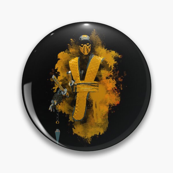 Item preview, mortal kombat fighter scorpion designed and sold by Alex-B-Russo.