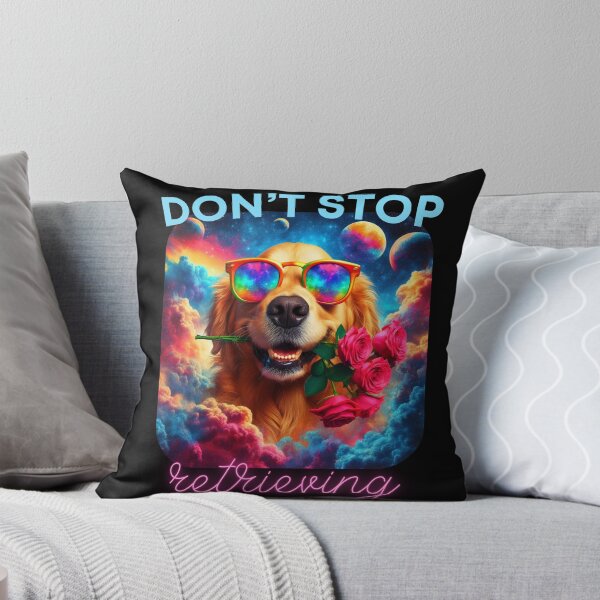 Item preview, Golden Retriever Don't Stop Retrieving designed and sold by Golden-Heaven.