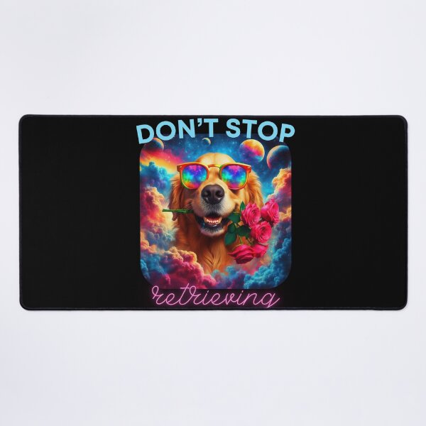 Item preview, Golden Retriever Don't Stop Retrieving designed and sold by Golden-Heaven.
