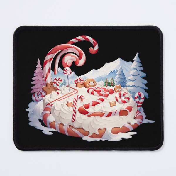 Item preview, Candy Cane Cake Delight designed and sold by pixclipart.