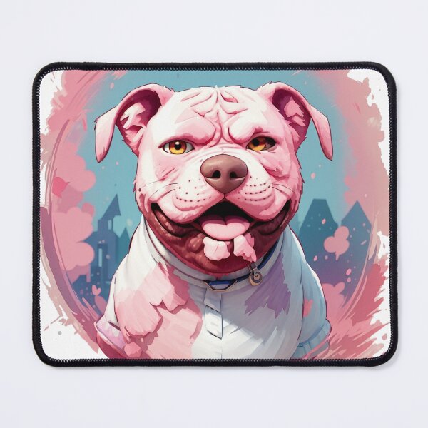 Item preview, Vibrant Fury: Expressive Art of an Angry Pitbull designed and sold by Fenomena Designs.