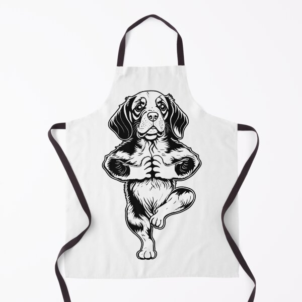 Item preview, Beagle Yoga Puppy Dog Funny Dogs Tree Pose Vrikshasana designed and sold by GrandeDuc.