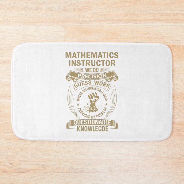 Item preview, Mathematics Instructor designed and sold by MiraclePitts.
