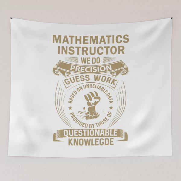 Item preview, Mathematics Instructor designed and sold by MiraclePitts.