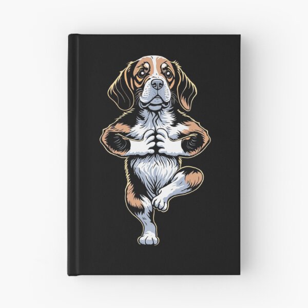 Item preview, Beagle Yoga Puppy Dog Funny Dogs Tree Pose Vrikshasana designed and sold by GrandeDuc.