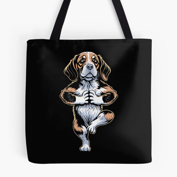 Item preview, Beagle Yoga Puppy Dog Funny Dogs Tree Pose Vrikshasana designed and sold by GrandeDuc.