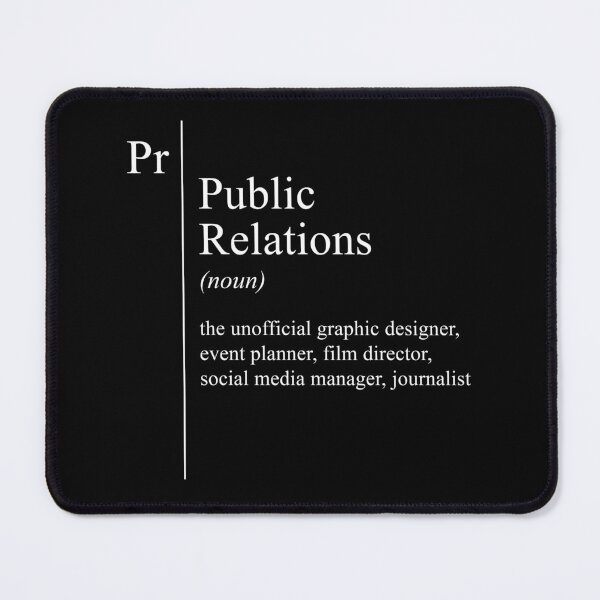 Item preview, Funny PR Public Relations Definition Job Description designed and sold by JustCreativity.