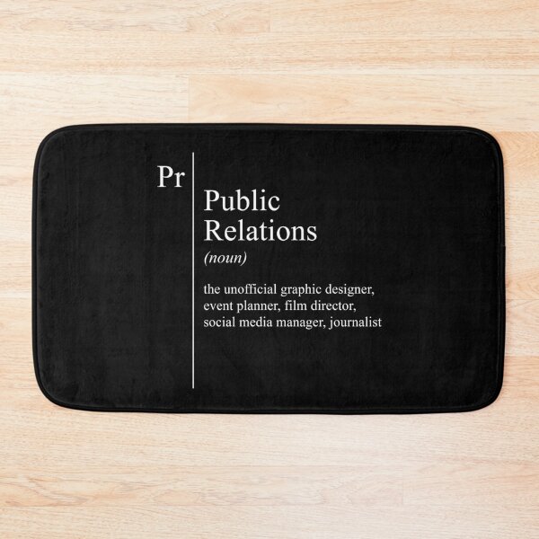 Item preview, Funny PR Public Relations Definition Job Description designed and sold by JustCreativity.