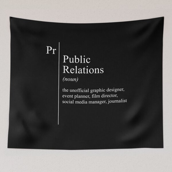 Item preview, Funny PR Public Relations Definition Job Description designed and sold by JustCreativity.