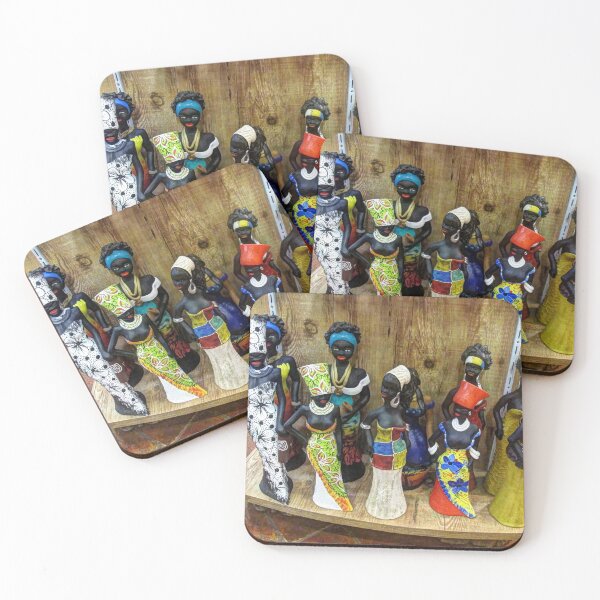 Item preview, Brazilian Bahian women statuettes designed and sold by MadaruCreations.