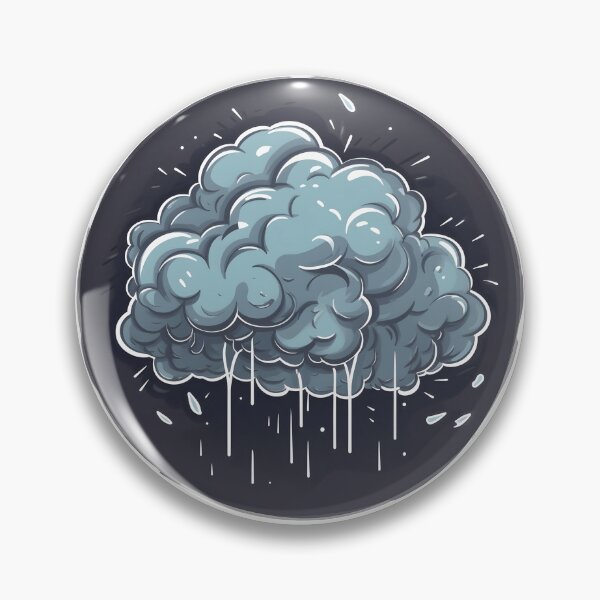 Item preview, Rain Could designed and sold by StickerOrb.