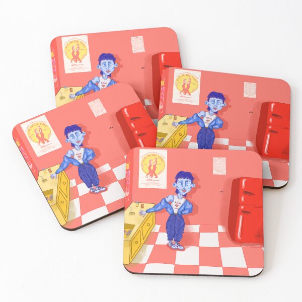 Item preview, 90s boy trichromatic illustration designed and sold by lucadisastro.
