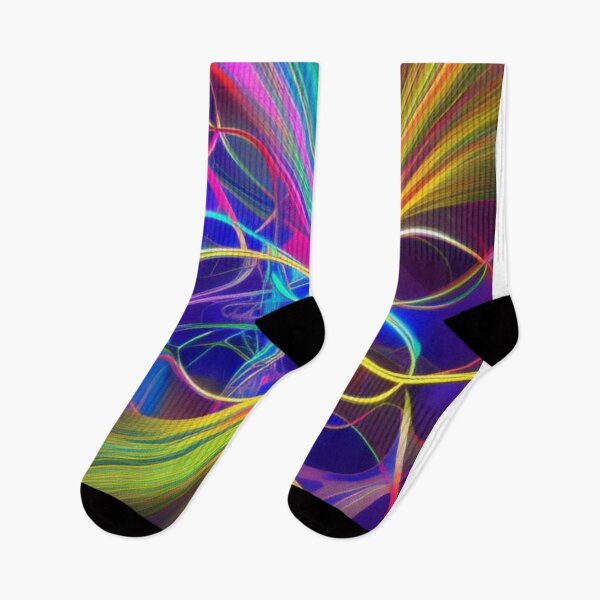Artikelvorschau, Abstrakte Neonlichter, farbenfrohes Kunstdesign, Inneneinrichtung, Inneneinrichtung entworfen und verkauft von Ivan333Croatia.