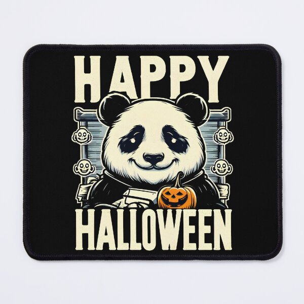 Item preview, Happy halloween Panda vintage cute panda and pumpkin designed and sold by YerrouDesing.