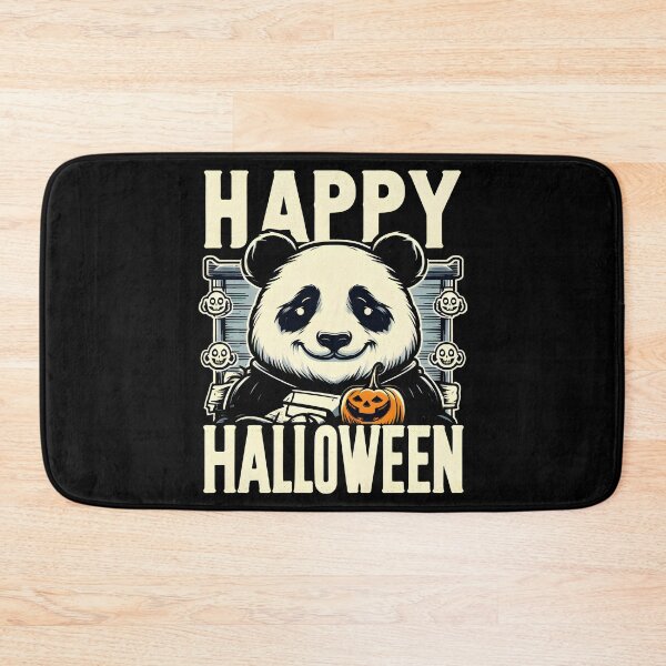 Item preview, Happy halloween Panda vintage cute panda and pumpkin designed and sold by YerrouDesing.