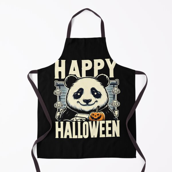 Item preview, Happy halloween Panda vintage cute panda and pumpkin designed and sold by YerrouDesing.