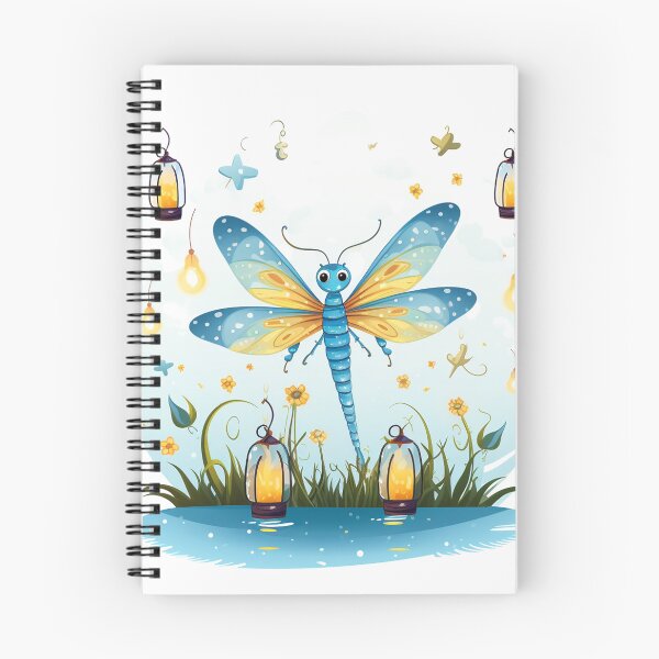 Item preview, Atmospheric dragonflys light up the night designed and sold by NuttyCottage.