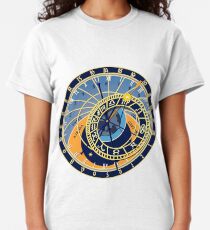 Prague Astronomical Zodiac Clock Classic T-Shirt