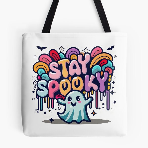 Item preview, Stay Spooky Cute Ghost designed and sold by ArtistriWear.