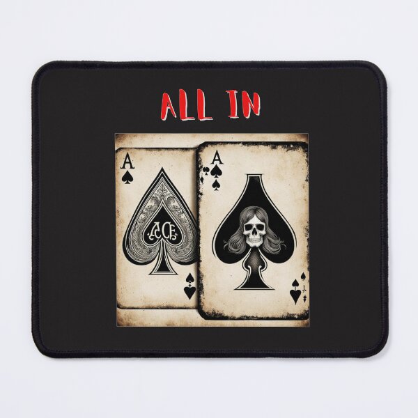 Item preview, All In Poker Pocket Aces designed and sold by JackFreestone.