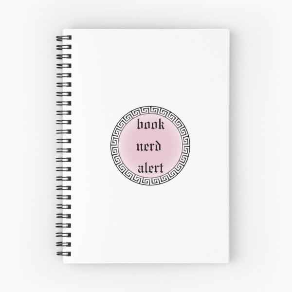 Item preview, book nerd alert, bookish pack  designed and sold by DESIGNERSSHOPP.