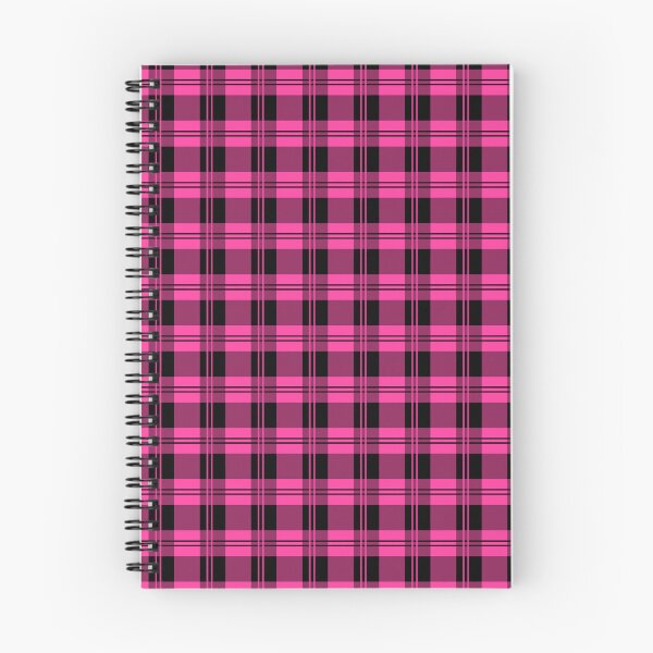 Item preview, Black Pink Plaid Pattern designed and sold by Kalaidas-Art.