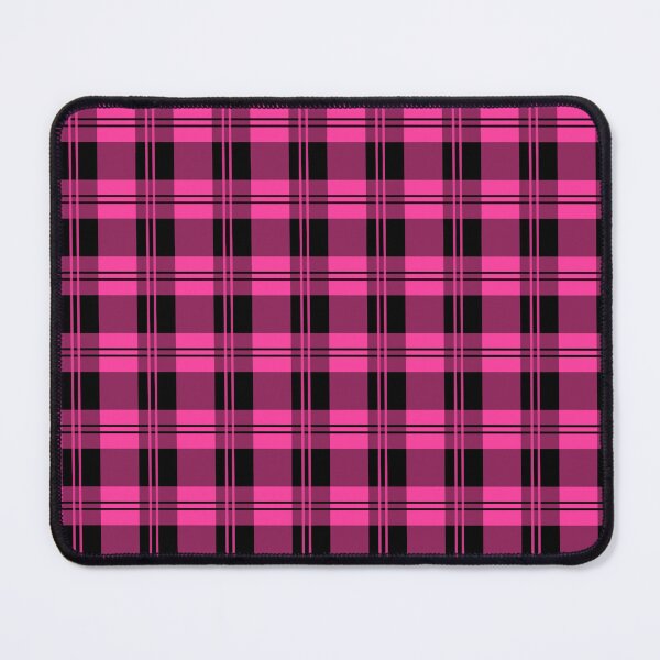 Item preview, Black Pink Plaid Pattern designed and sold by Kalaidas-Art.
