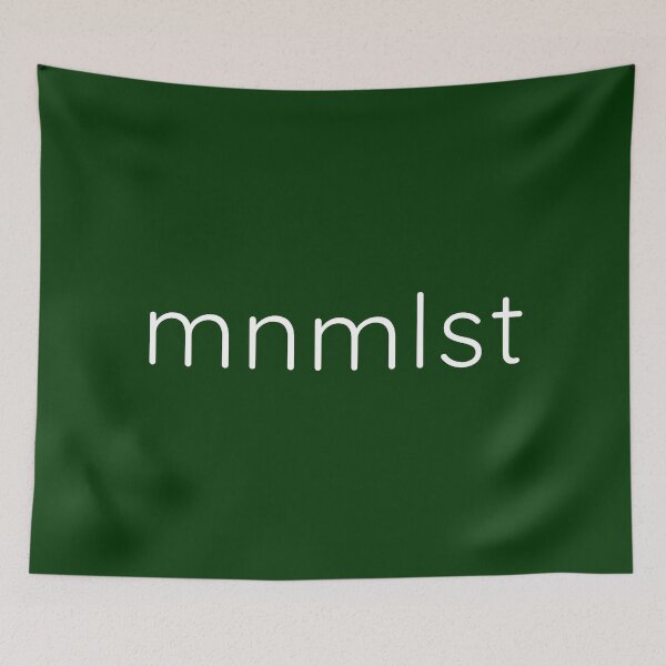 Item preview, mnmlst (Minimalist design) designed and sold by SnortWear.
