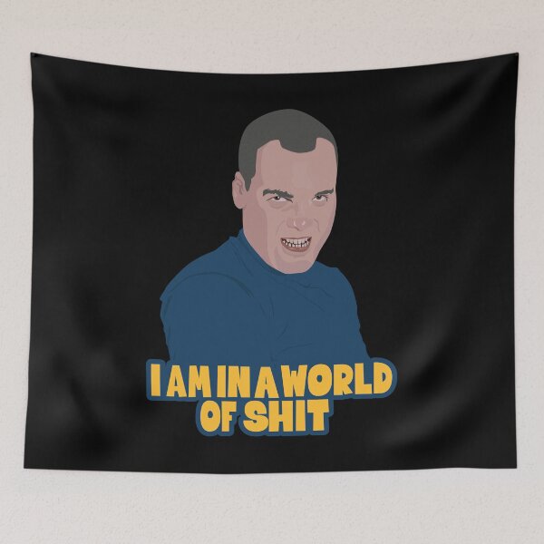 Item preview, Private Gomer Pyle “I Am in a World of Shit” Quote Tee designed and sold by Boogosh.