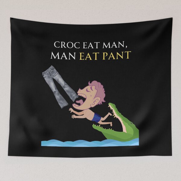 Item preview, Pant Gastronomy (in black)  | Eat Pant designed and sold by CosmicStory.