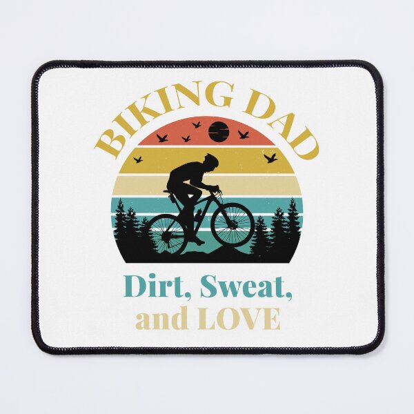 Item preview, Mountain Biking Dad - Dirt, Sweat, and Love designed and sold by PlayfulMuse.