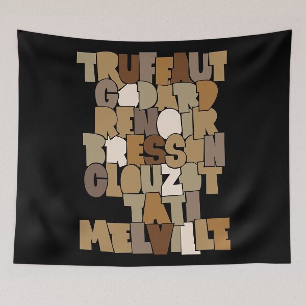 Item preview, French Cult Movie Directors New French Wave designed and sold by Boogosh.