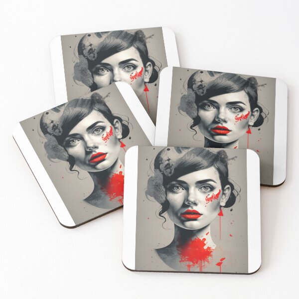 Item preview, She stares  designed and sold by Liz4paris.