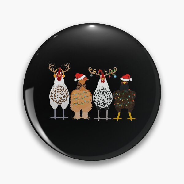 Item preview, Funny Christmas Chickens designed and sold by HanseGarcila.