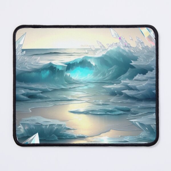 Item preview, Crystal icebergs beach designed and sold by mikaws.