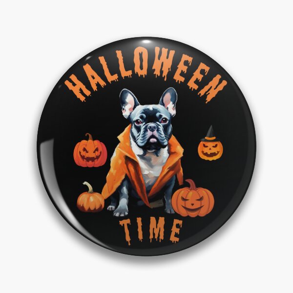 Item preview, Halloween time, Bulldog halloween designed and sold by Ev-Mat.