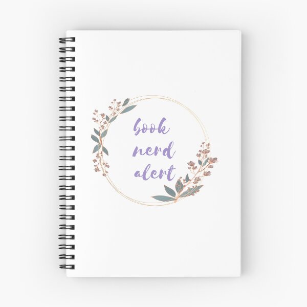 Item preview, Book Nerd Alert designed and sold by DESIGNERSSHOPP.