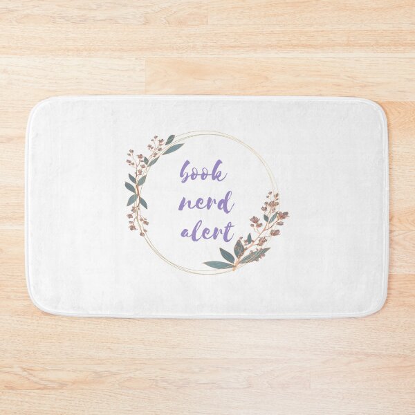 Item preview, Book Nerd Alert designed and sold by DESIGNERSSHOPP.