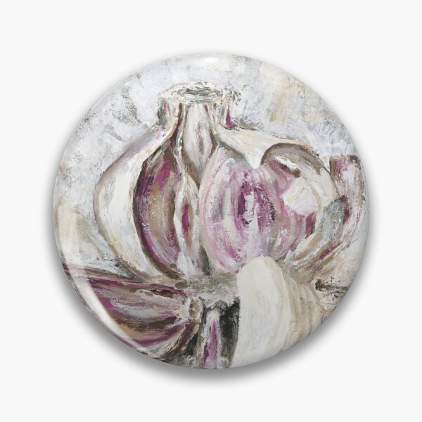 Item preview, The beauty of garlic, acrylic paint painting designed and sold by Astridsart-nl.