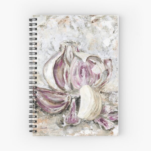 Item preview, The beauty of garlic, acrylic paint painting designed and sold by Astridsart-nl.