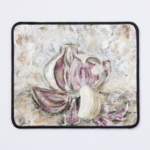 Item preview, The beauty of garlic, acrylic paint painting designed and sold by Astridsart-nl.