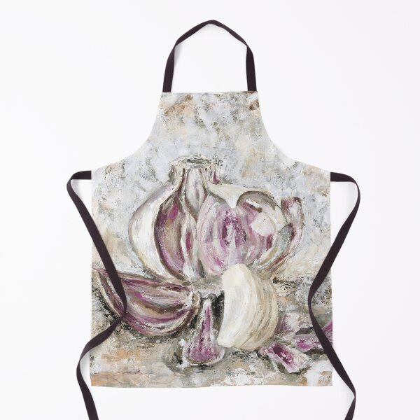 Item preview, The beauty of garlic, acrylic paint painting designed and sold by Astridsart-nl.
