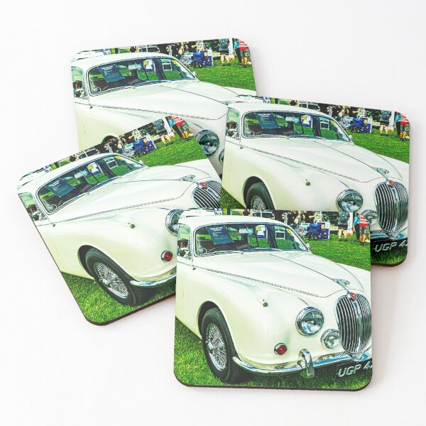Item preview, Front of a cream Jaguar 3.4/340, 1968 designed and sold by Graham Cornall.