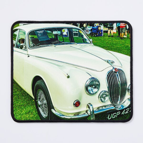 Item preview, Front of a cream Jaguar 3.4/340, 1968 designed and sold by Graham Cornall.