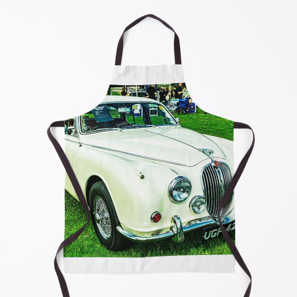 Item preview, Front of a cream Jaguar 3.4/340, 1968 designed and sold by Graham Cornall.