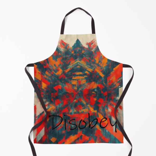 Item preview, Disobey Revolution Abstract Painting designed and sold by druidwolfart.