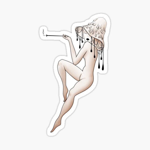 Inky Lady Sticker