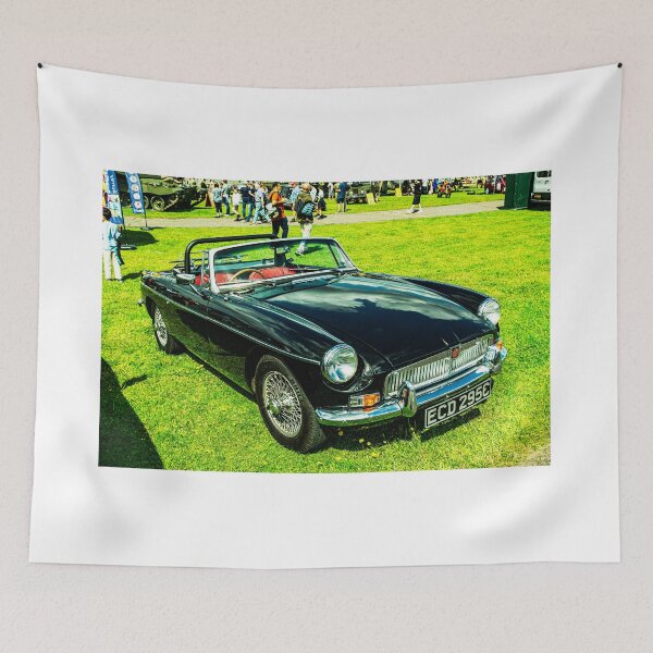 Item preview, Front of a black MGB, 1965 designed and sold by Graham Cornall.